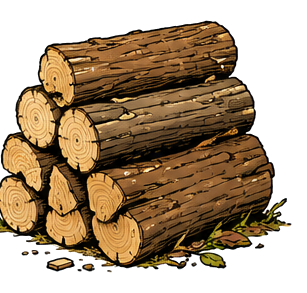 Holzbriketts